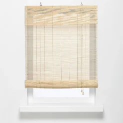 Rolgordijn Bamboe Naturel 150x160 cm