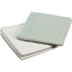 Schoonmaakdoek Groen/Beige - 3 Stuks