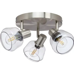 Spot Zeus 3-lichts Zilver