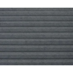 Staal Dubbel Plissé Mia Donkergrijs