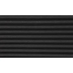 Staal Dubbel Plissé Nora Zwart