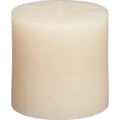 Stompkaars Rustiek Ecru 10x10 cm