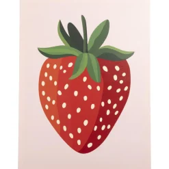 Tuinschilderij Canvas Aardbei