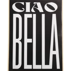 Tuinschilderij Canvas Ciao Bella