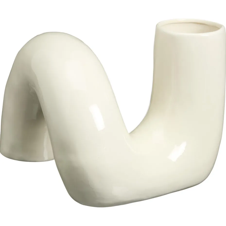 Vaas Tube Off-White 20x16x14 cm