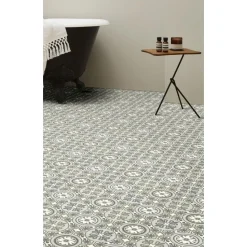 Vinyl Macon Groen Tegellook