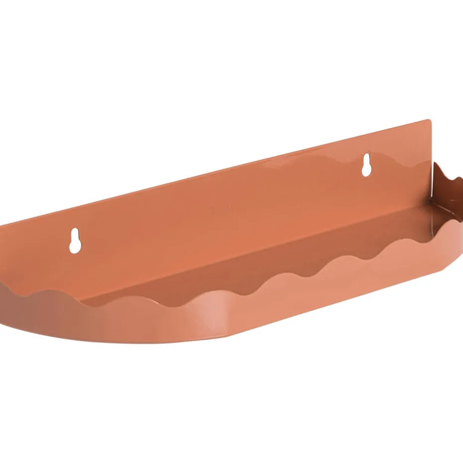 Wandplank Wavy Oranje
